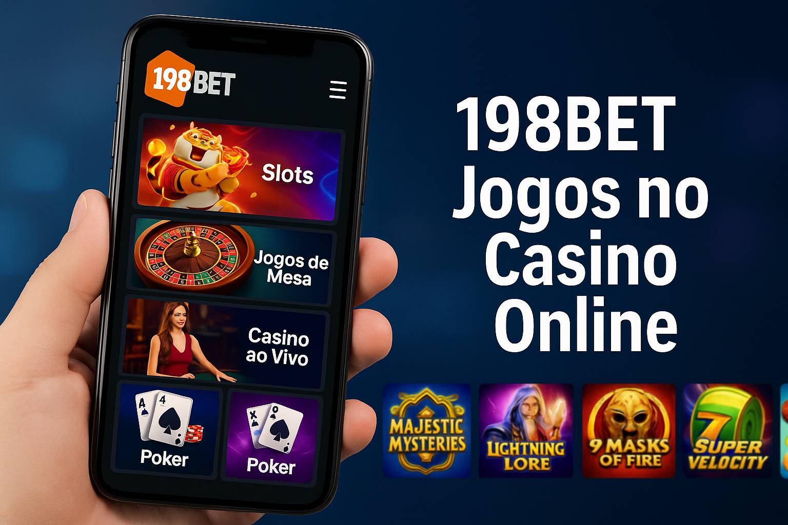 Jogos de cassino online 198BET