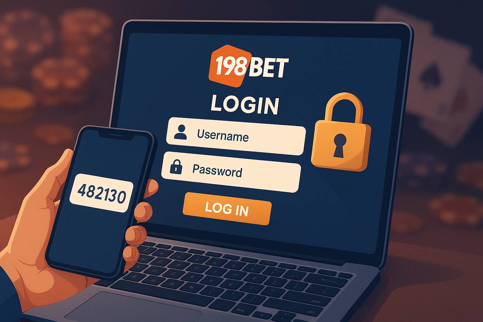 Login no Cassino 198BET